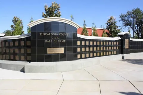 Civic wall of fame plaques